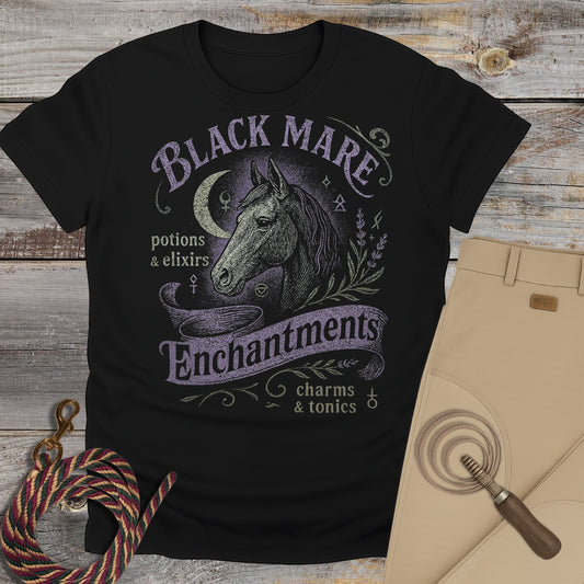 Black Mare Enchantments T-Shirt