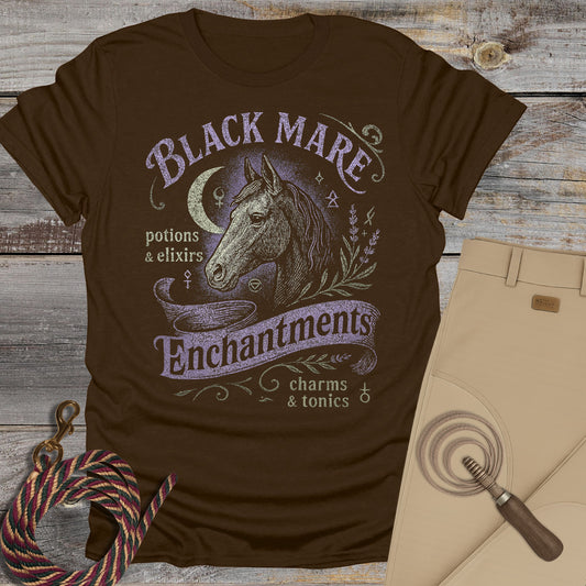 Black Mare Enchantments T-Shirt