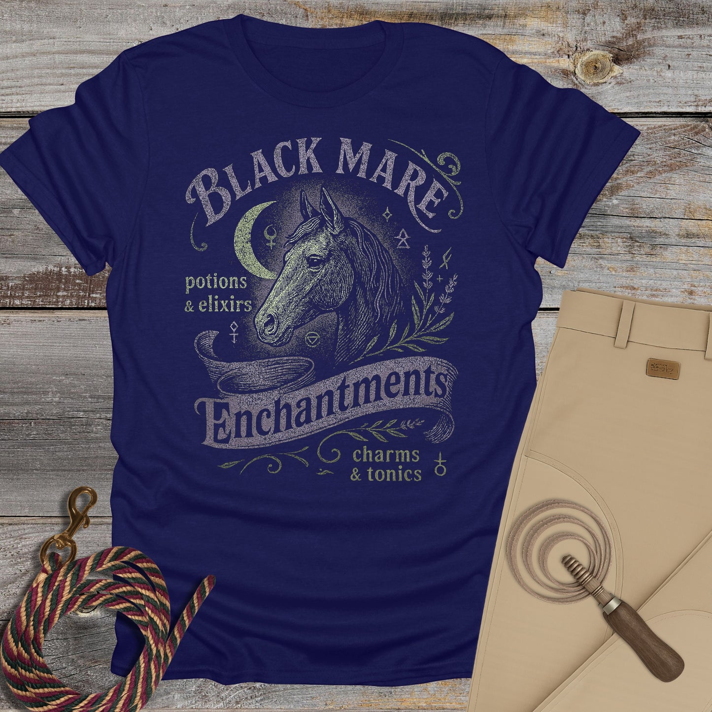 Black Mare Enchantments T-Shirt