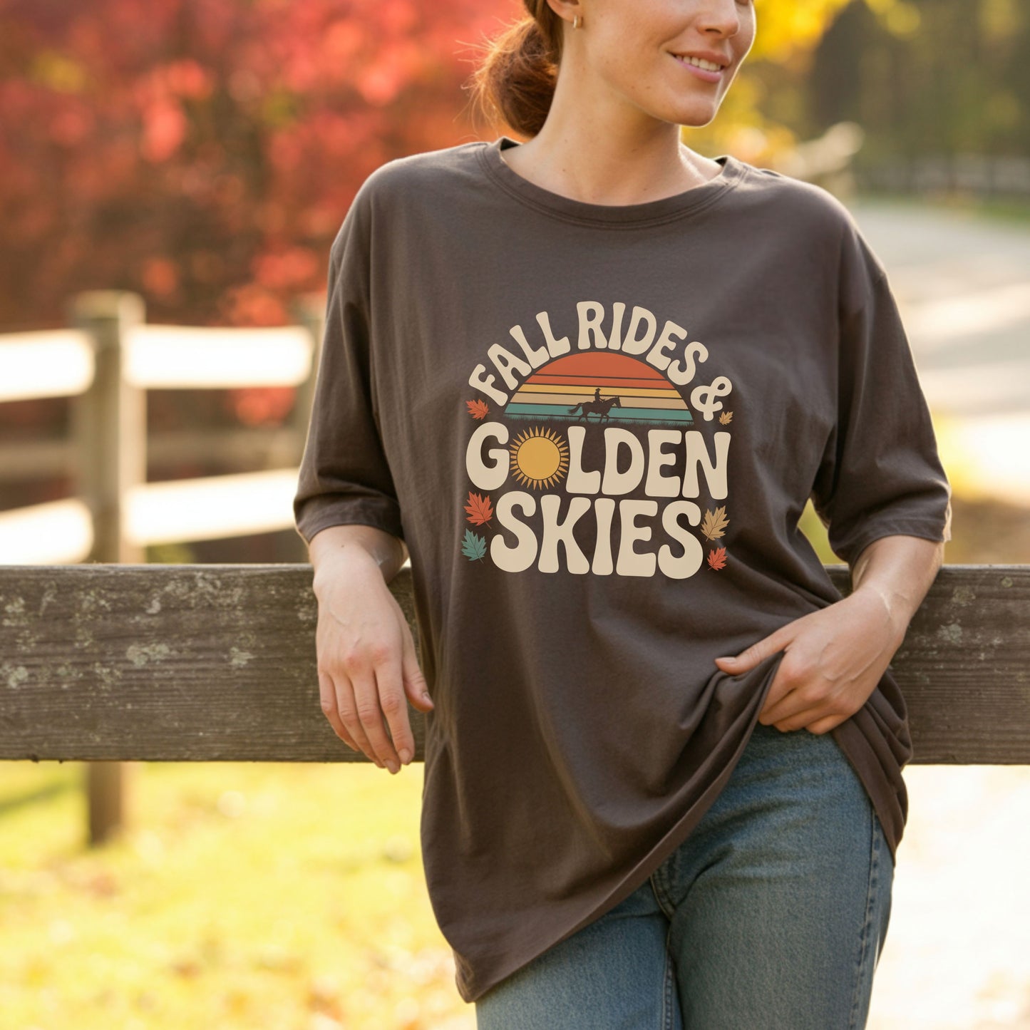 Fall Rides & Golden Skies T-Shirt