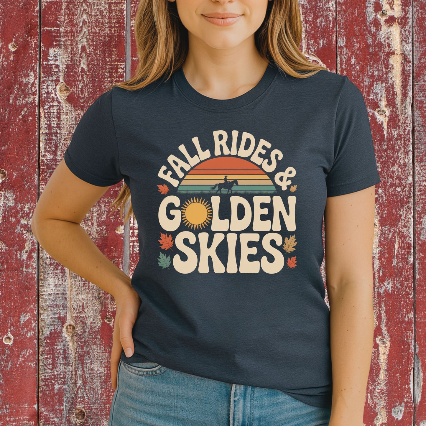 Fall Rides & Golden Skies T-Shirt