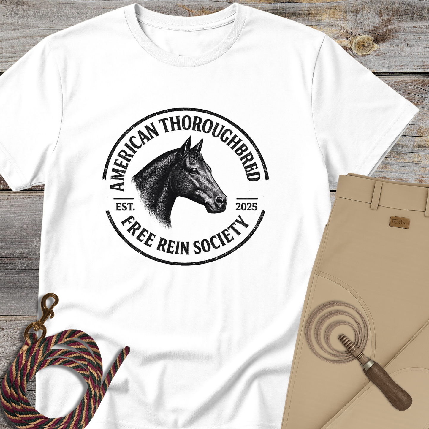 Thoroughbred – Free Rein Society T-Shirt