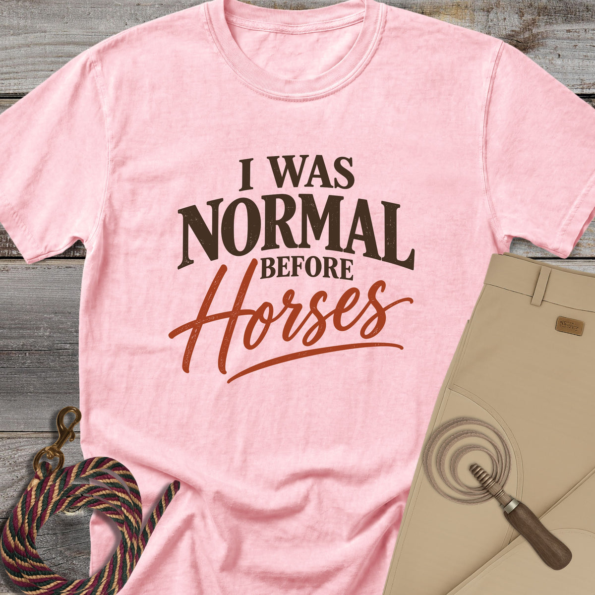 I Was Normal Before Horses T-Shirt