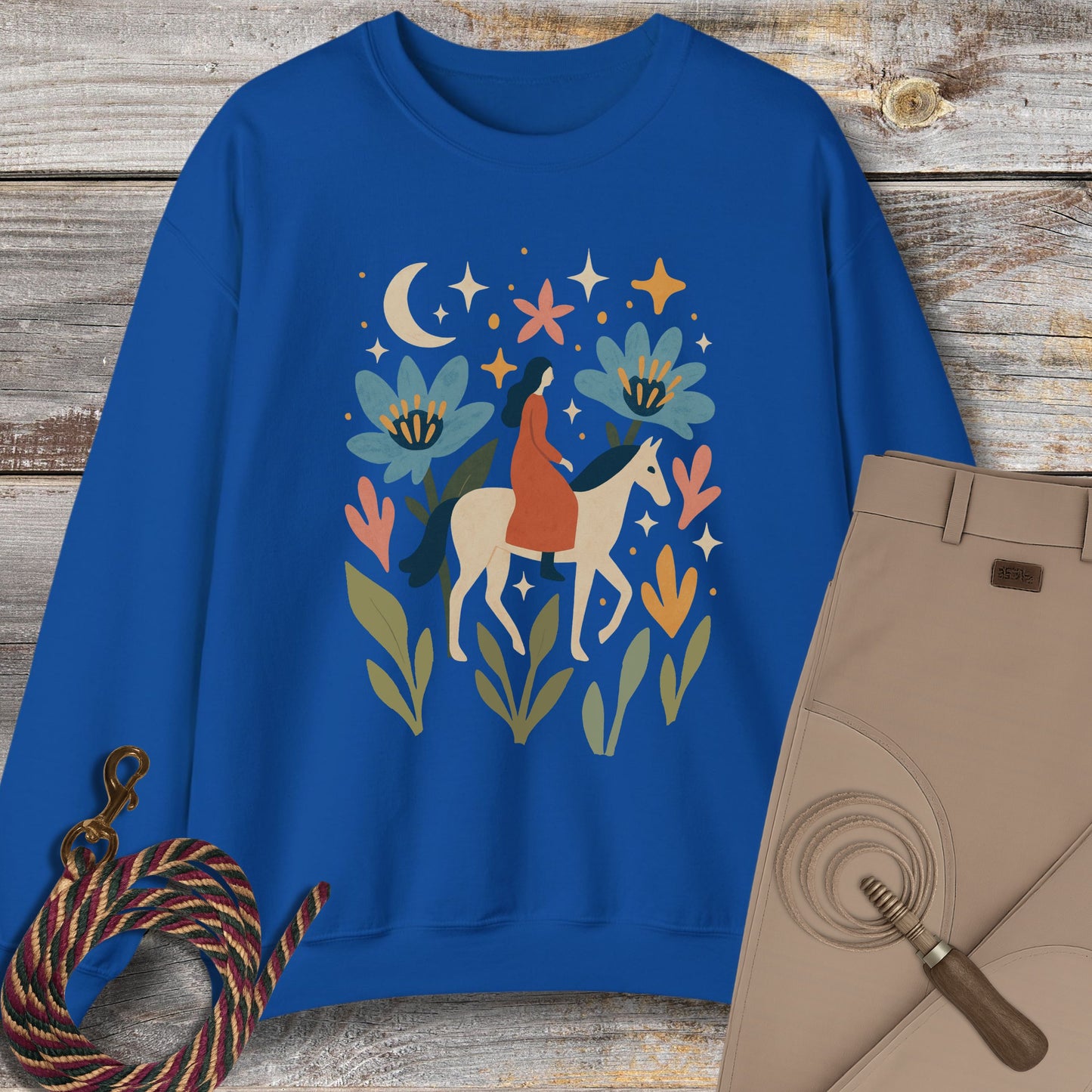 Night Garden Rider Sweatshirt