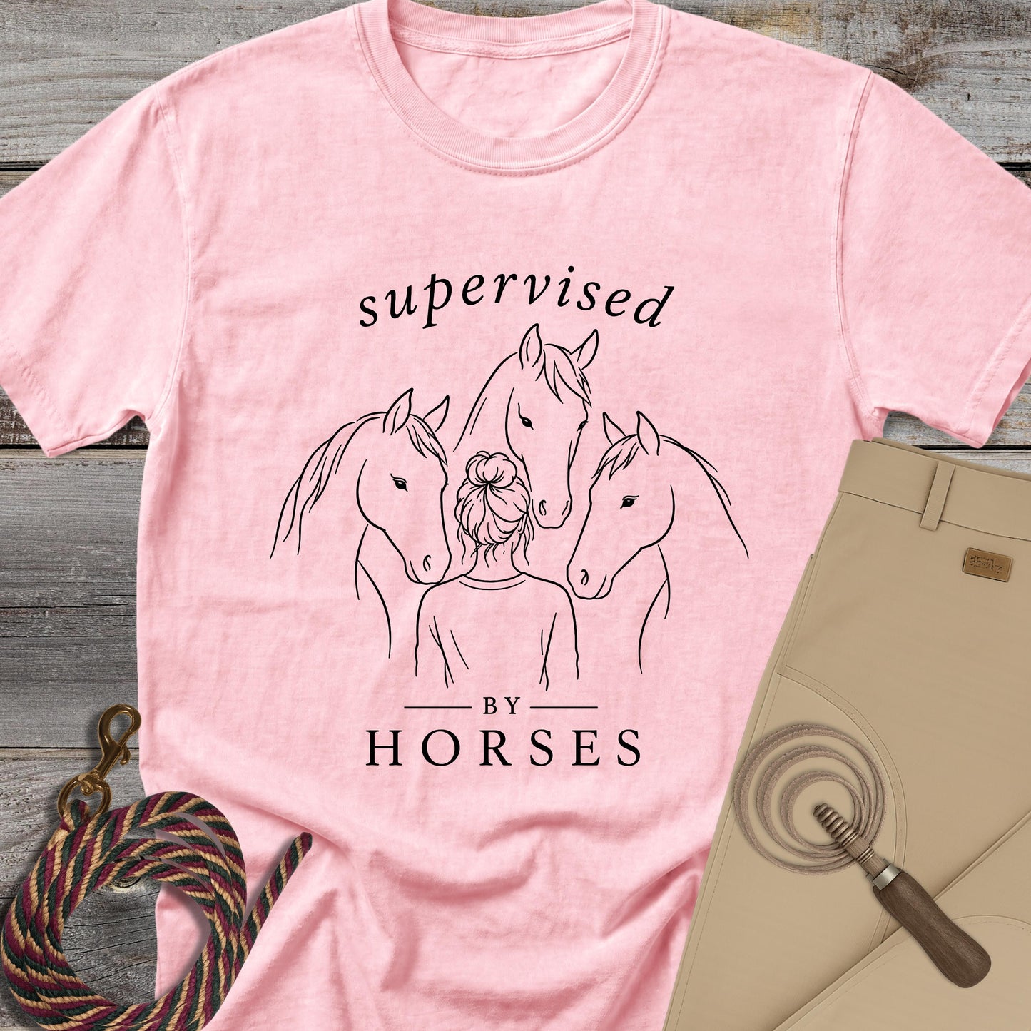 Supervised By Horses T-Shirt