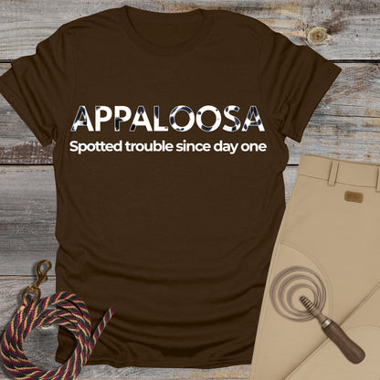 Appaloosa Spotted Trouble T-Shirt