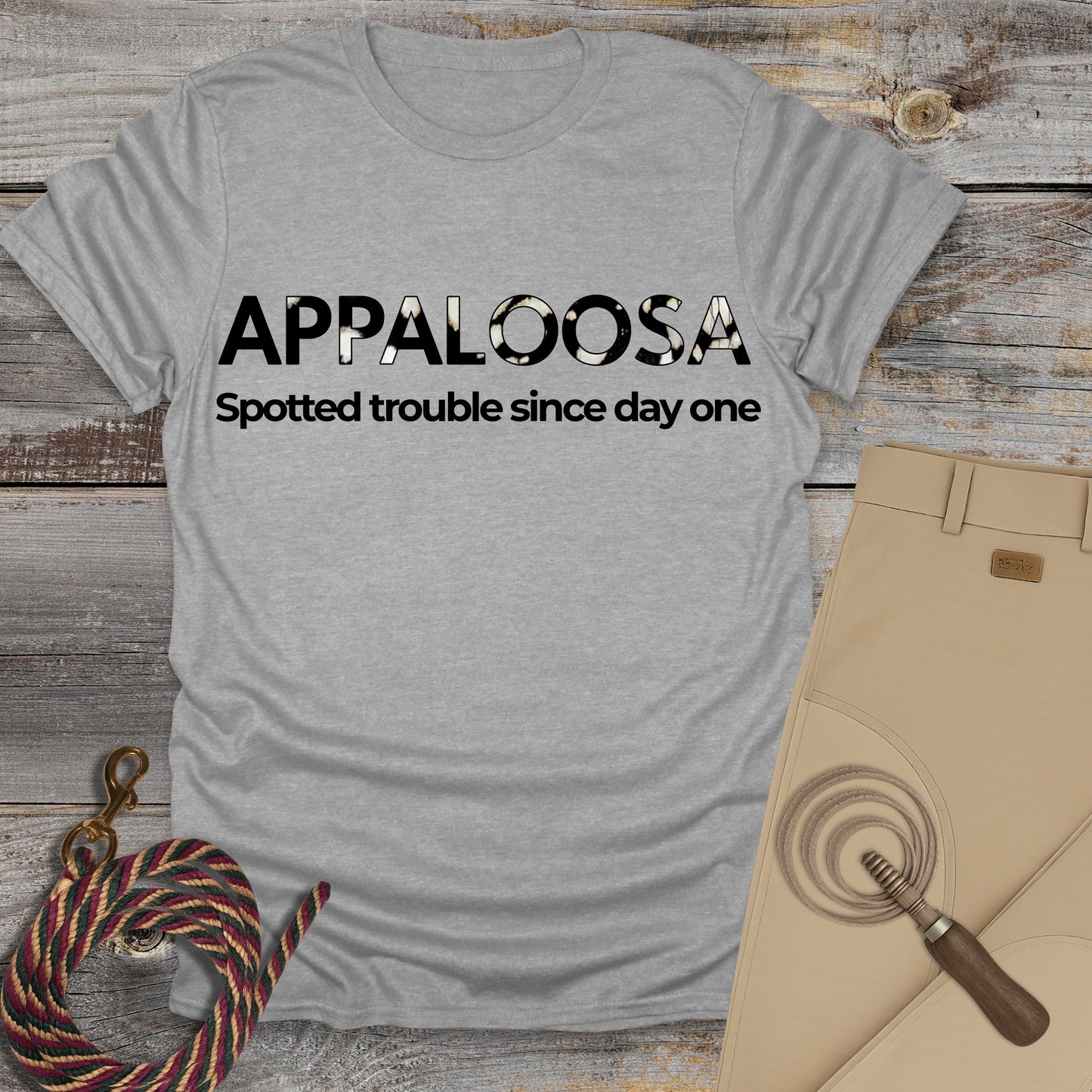 Appaloosa Spotted Trouble T-Shirt