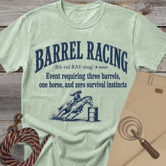 Barrel Racing Definition T-Shirt