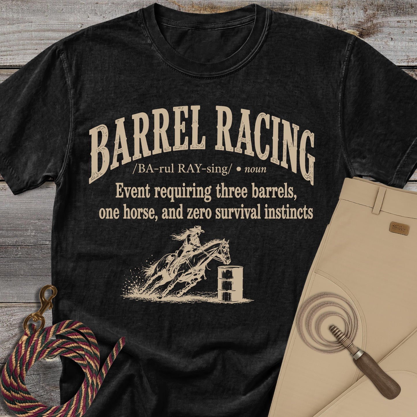 Barrel Racing Definition T-Shirt