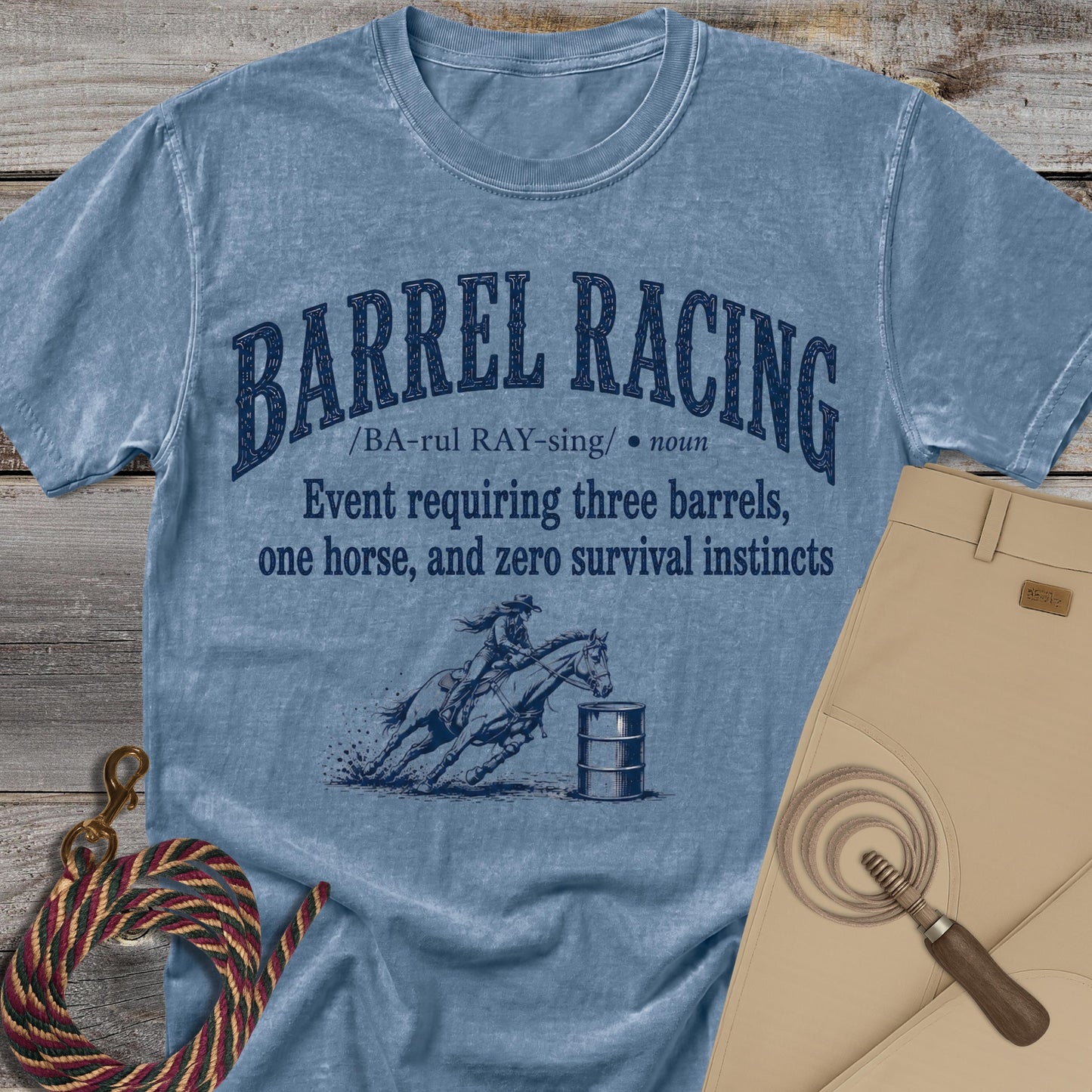 Barrel Racing Definition T-Shirt