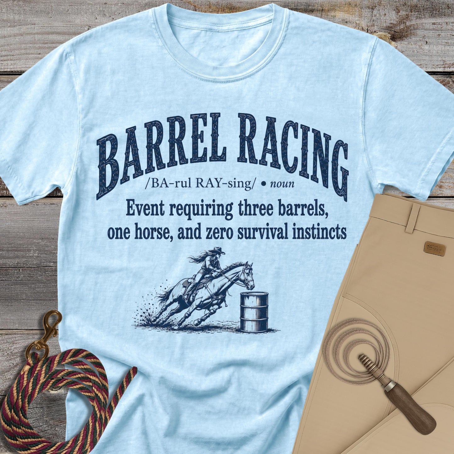 Barrel Racing Definition T-Shirt
