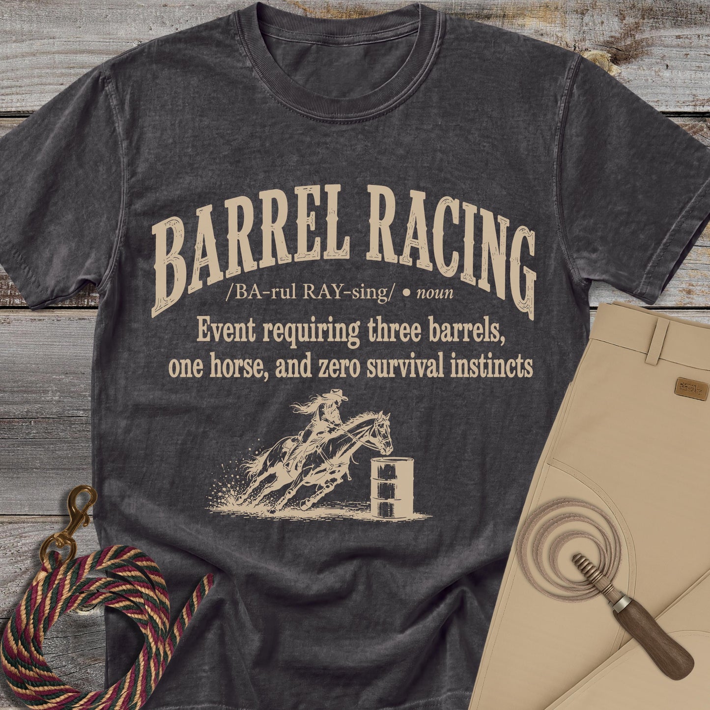 Barrel Racing Definition T-Shirt