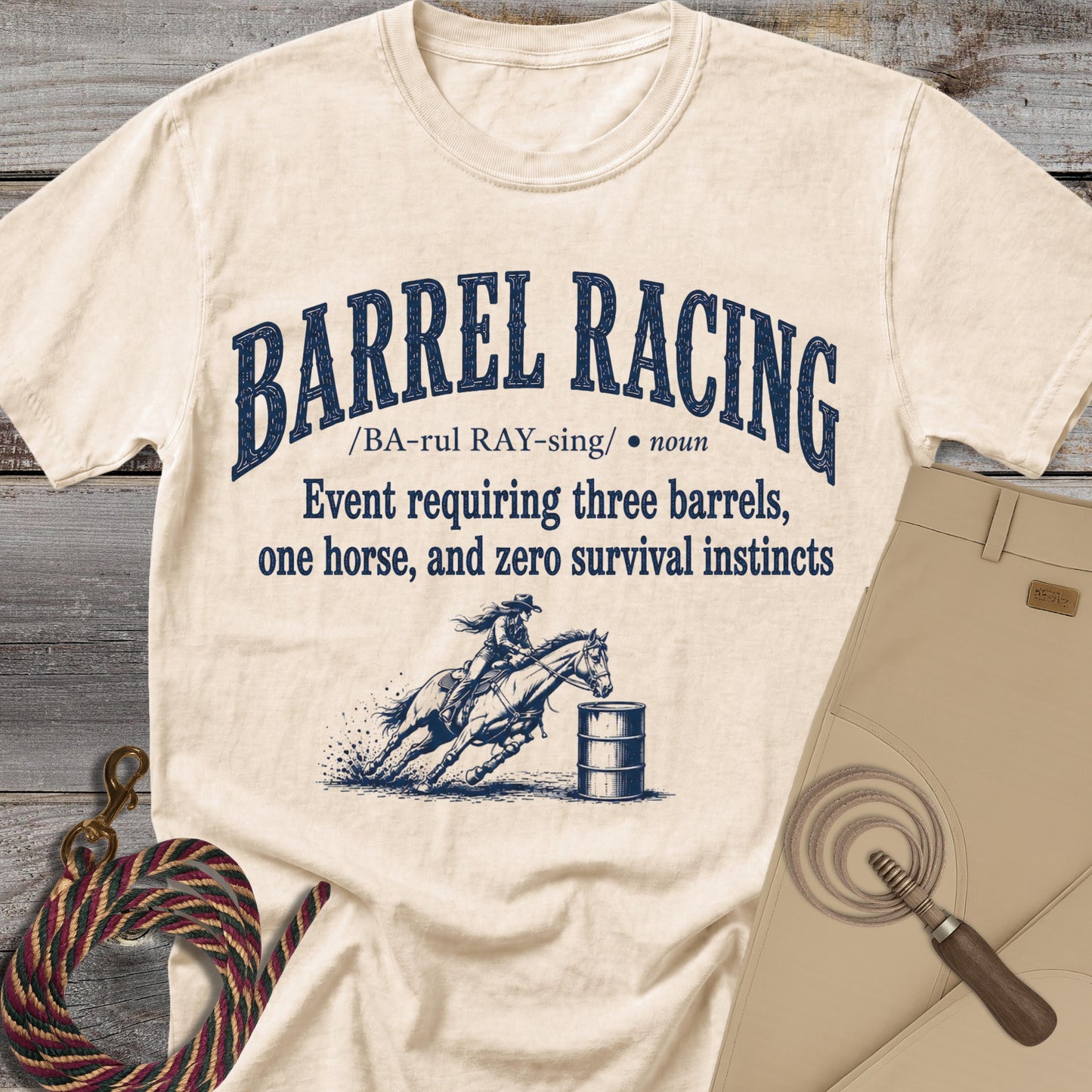 Barrel Racing Definition T-Shirt