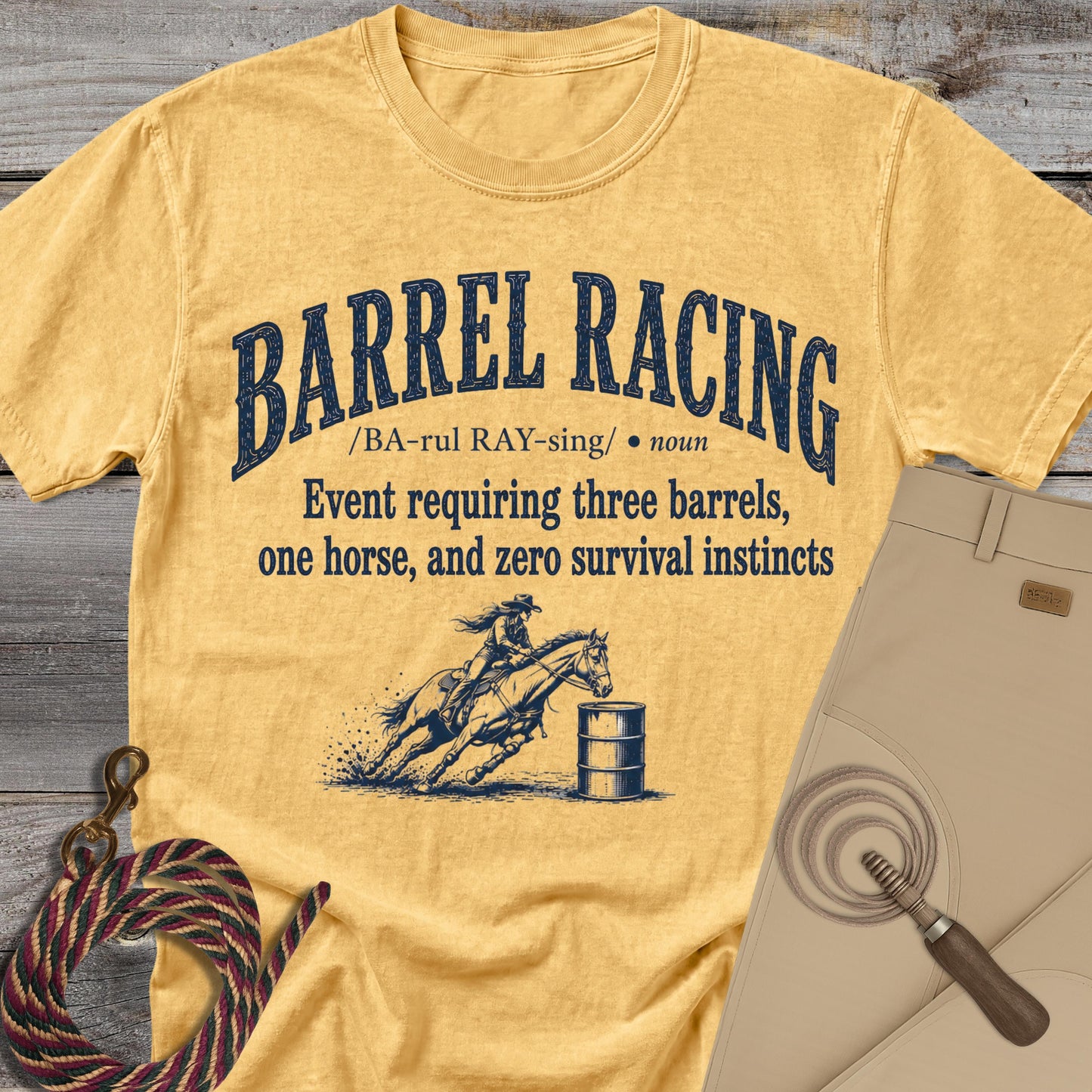 Barrel Racing Definition T-Shirt