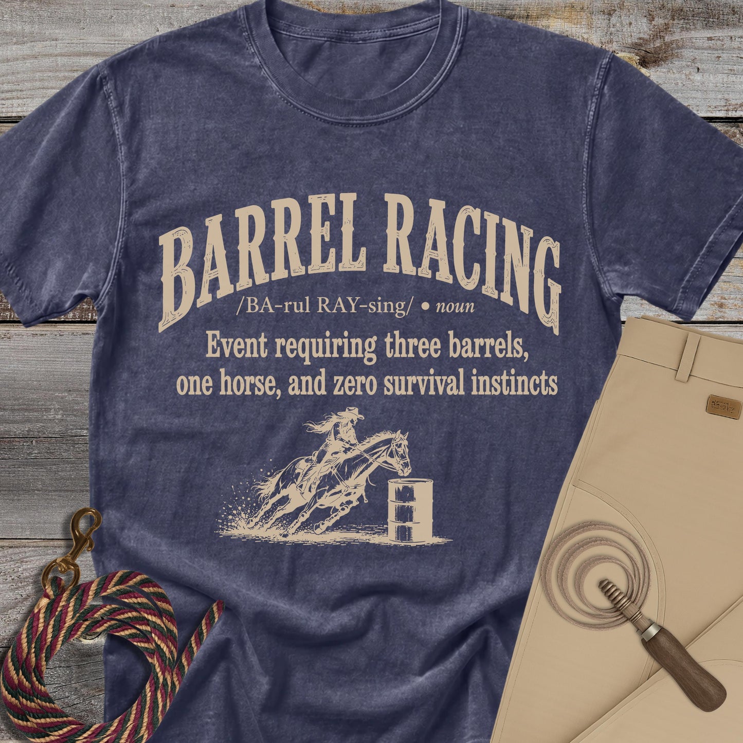 Barrel Racing Definition T-Shirt