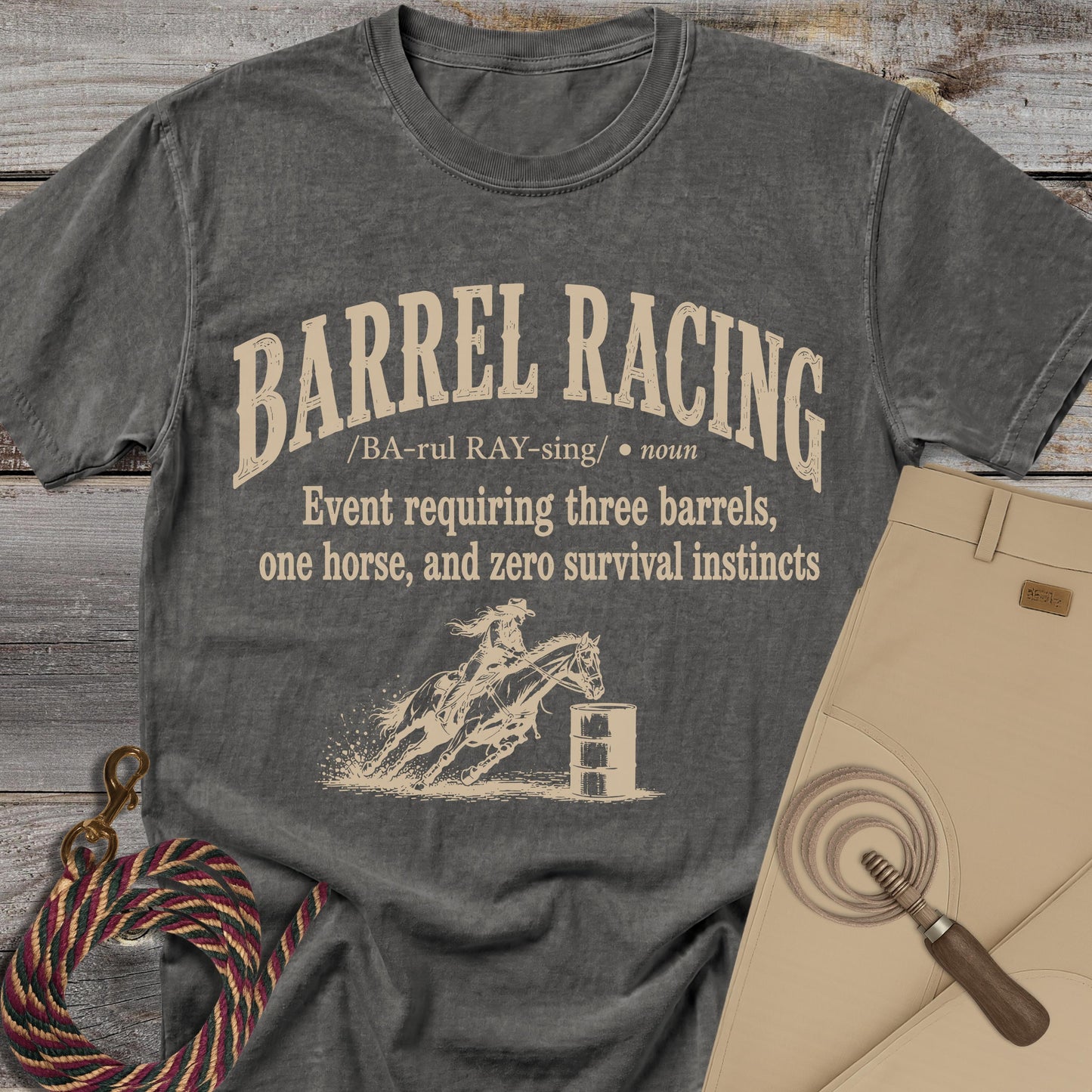 Barrel Racing Definition T-Shirt