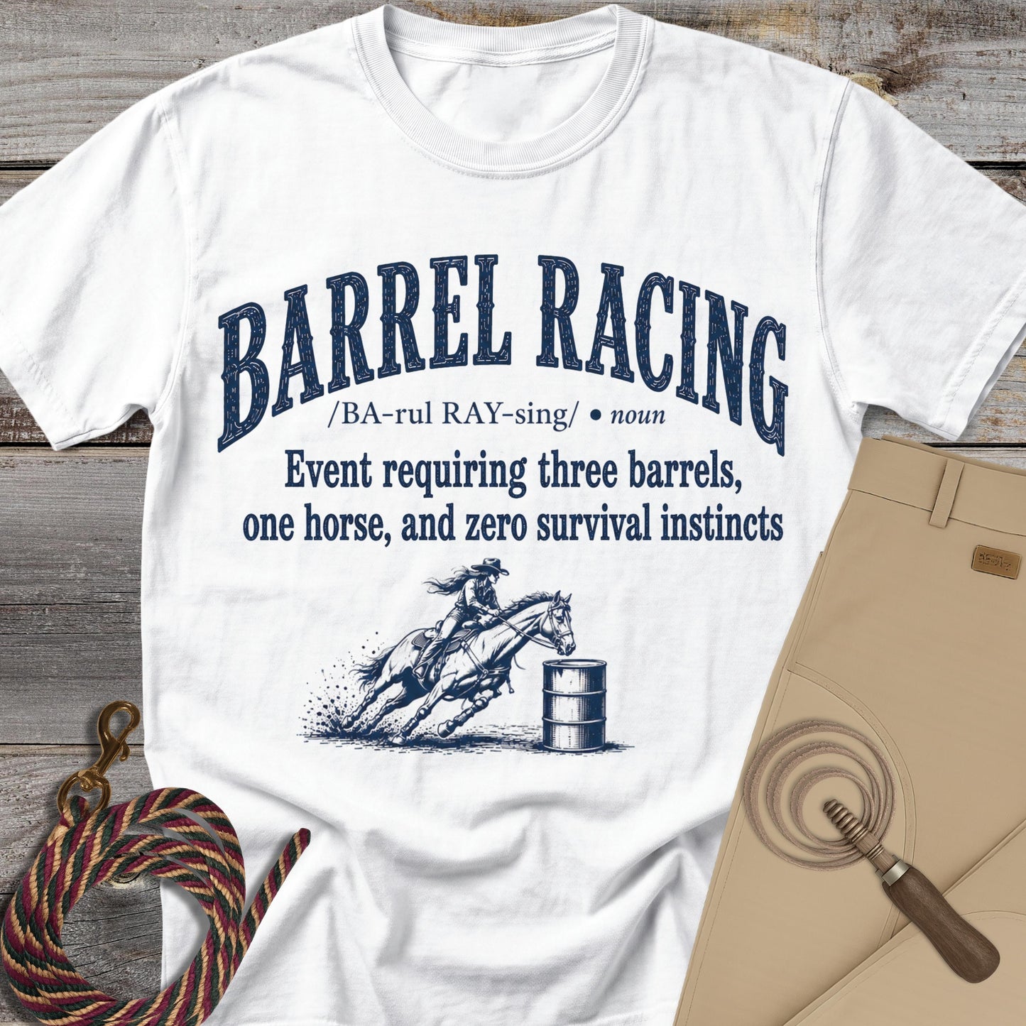 Barrel Racing Definition T-Shirt