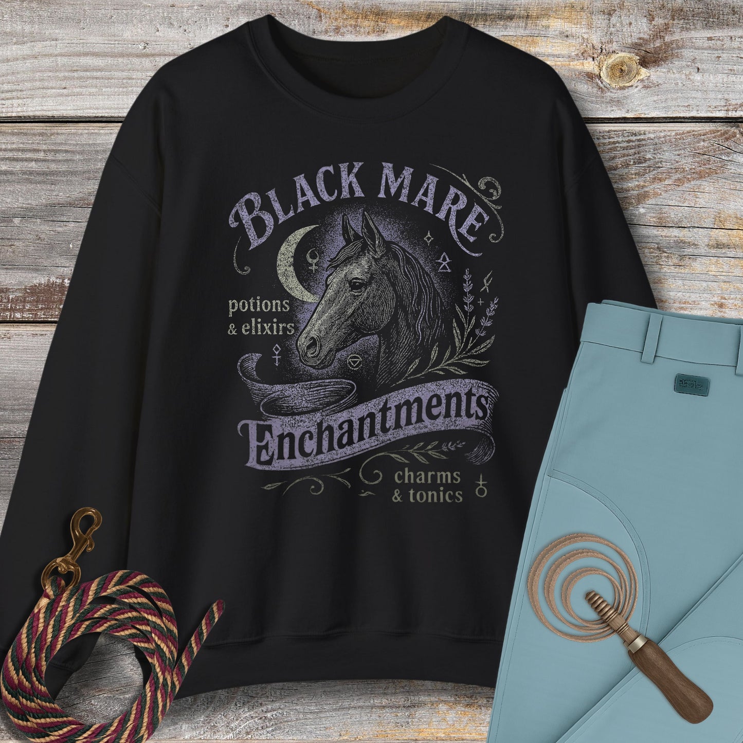 Black Mare Enchantments Sweatshirt