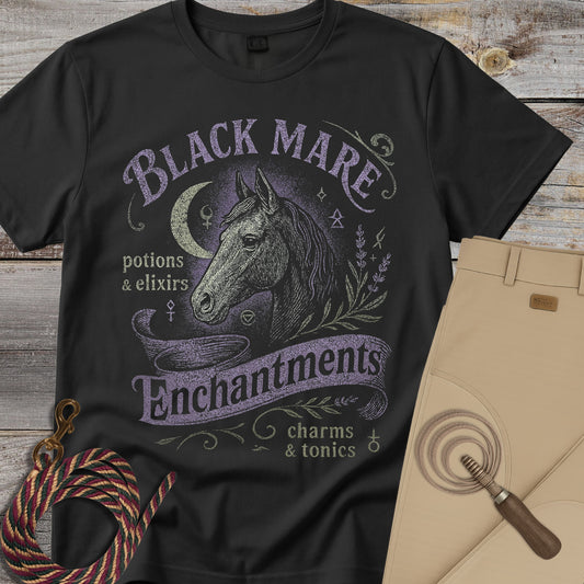 Black Mare Enchantments T-Shirt