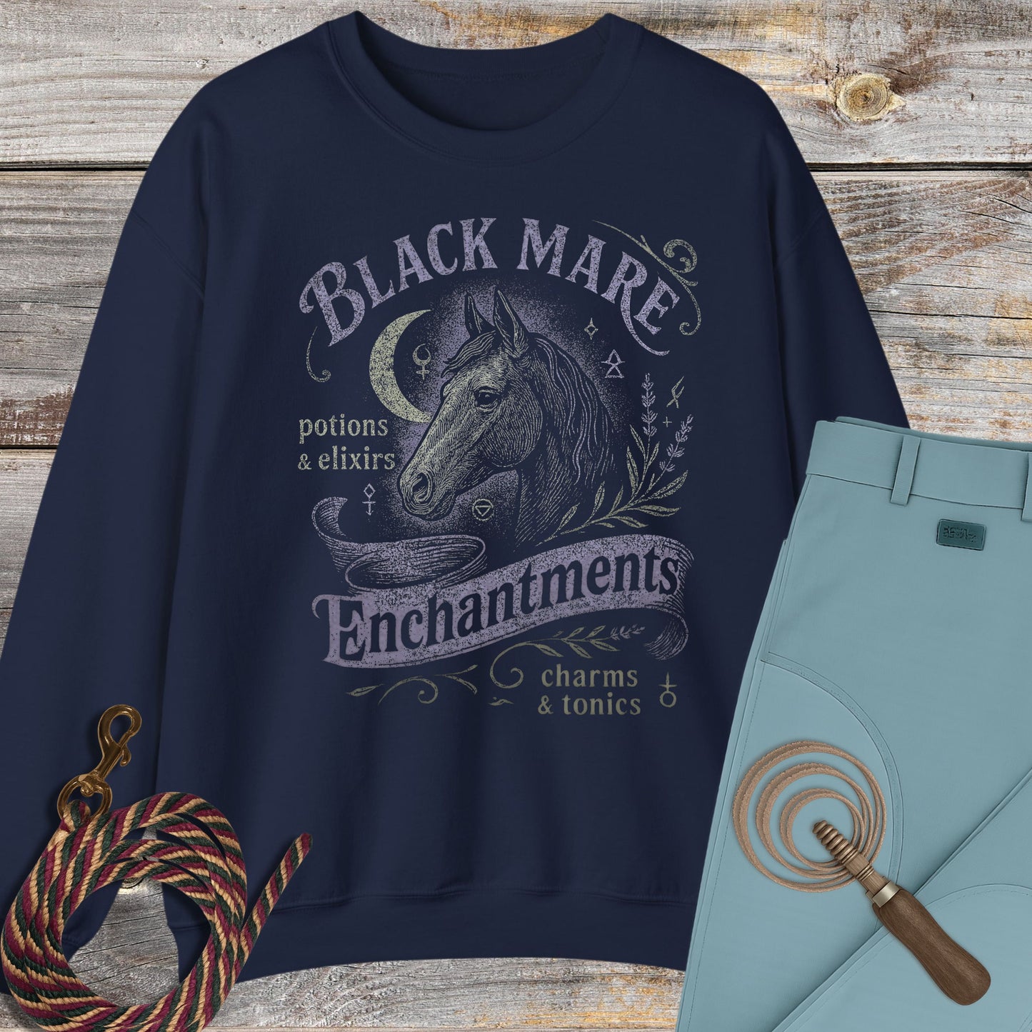 Black Mare Enchantments Sweatshirt