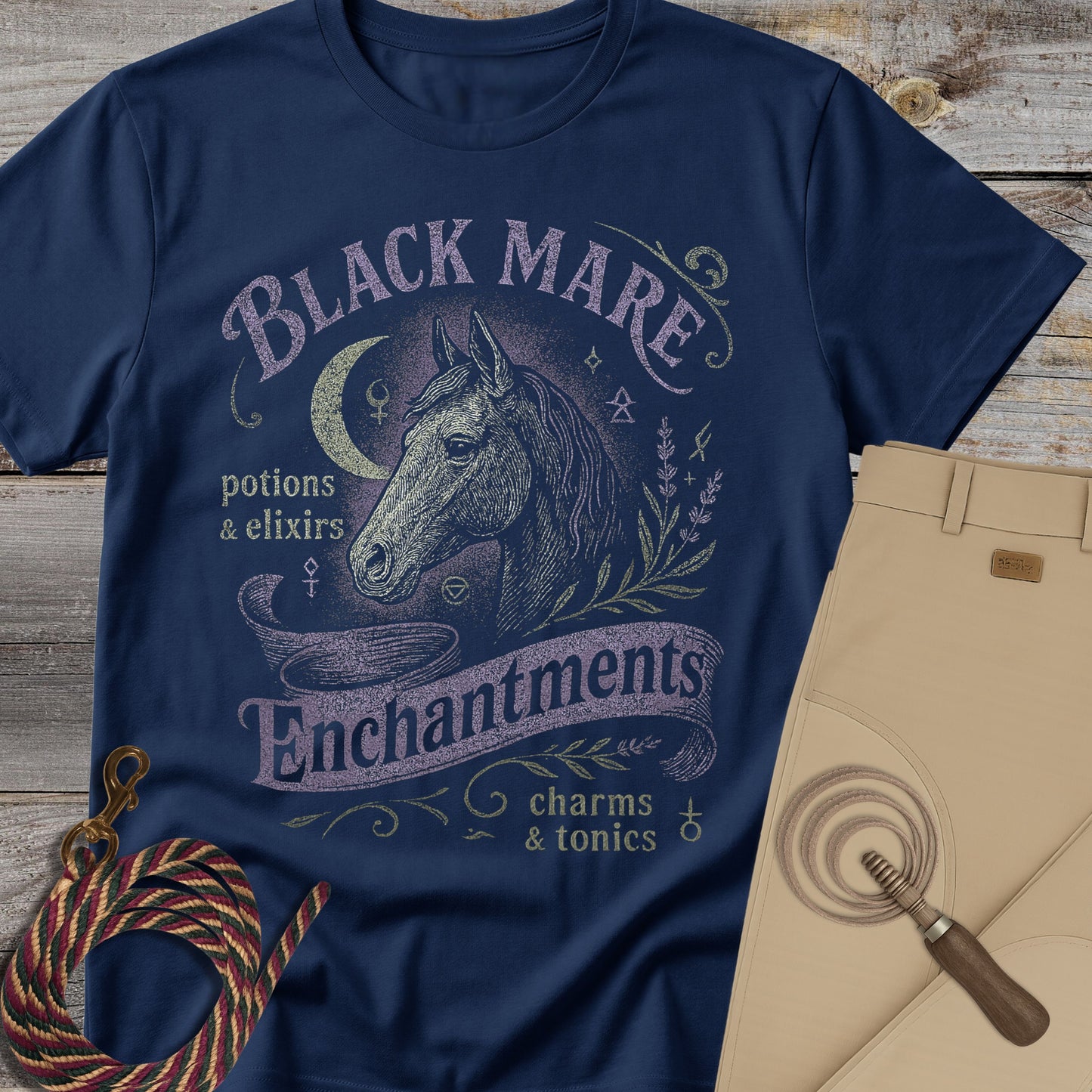 Black Mare Enchantments T-Shirt
