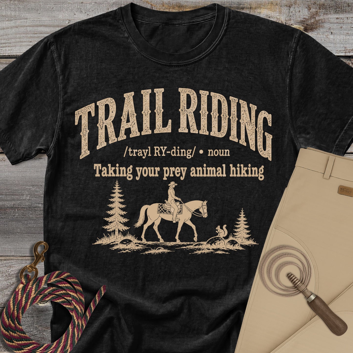 Trail Riding Definition T-Shirt
