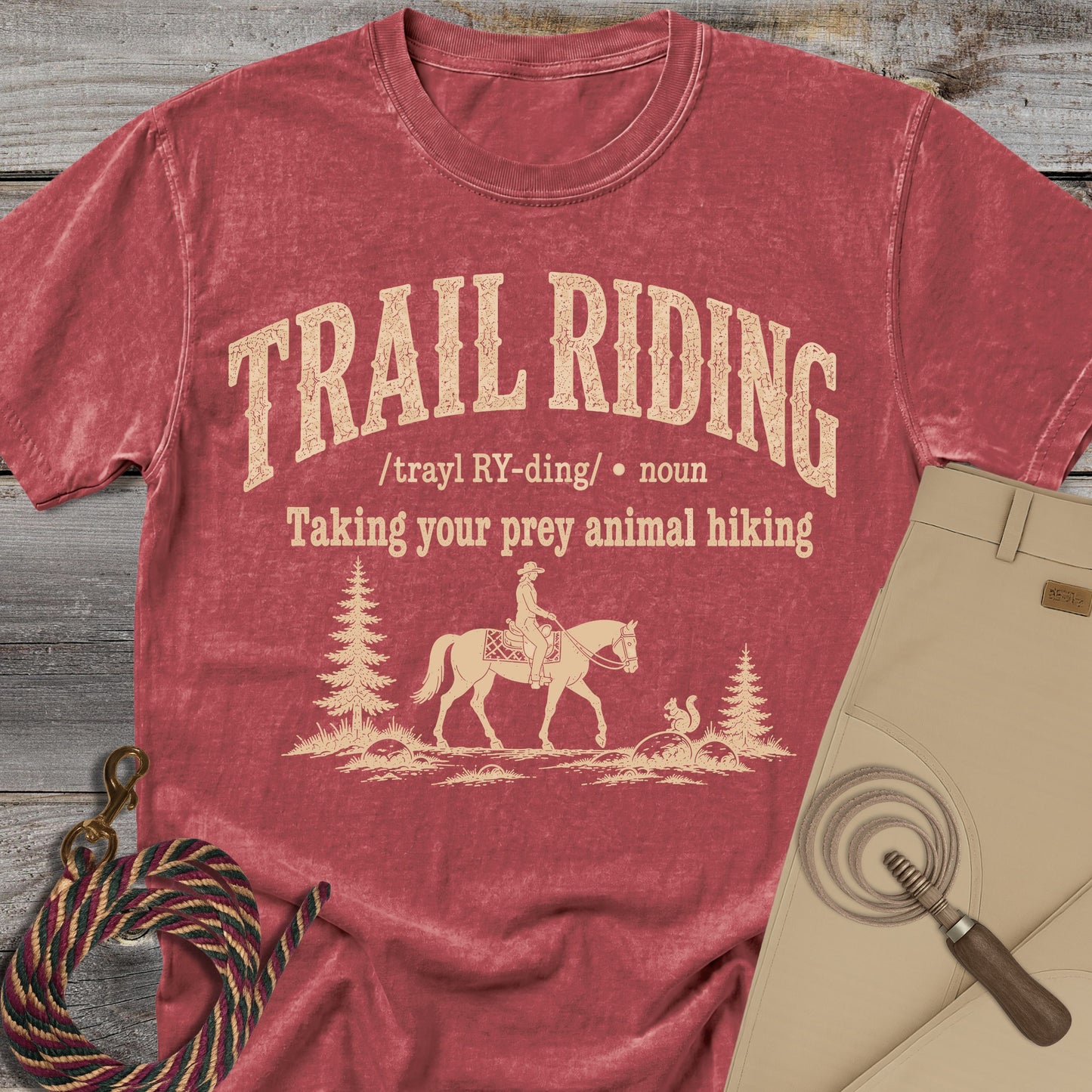 Trail Riding Definition T-Shirt