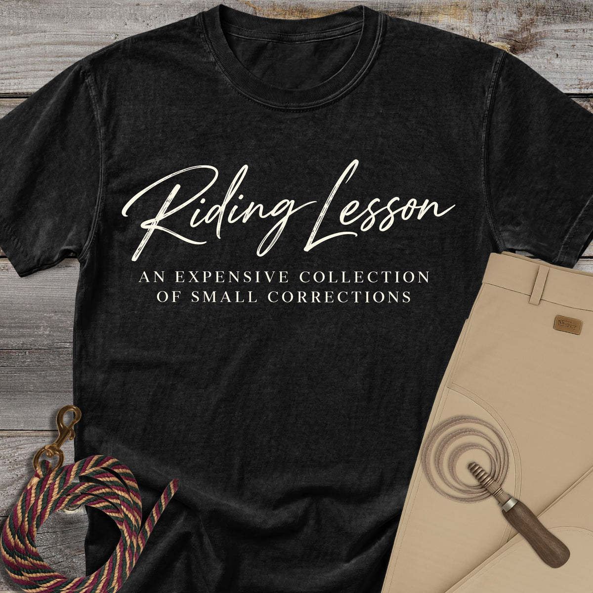 Riding Lesson Corrections T-Shirt