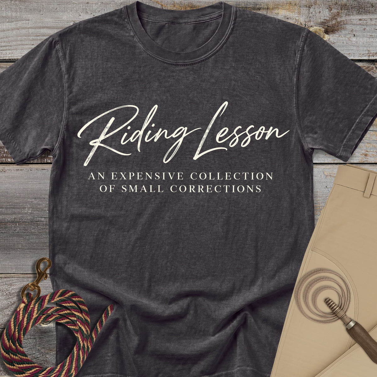 Riding Lesson Corrections T-Shirt