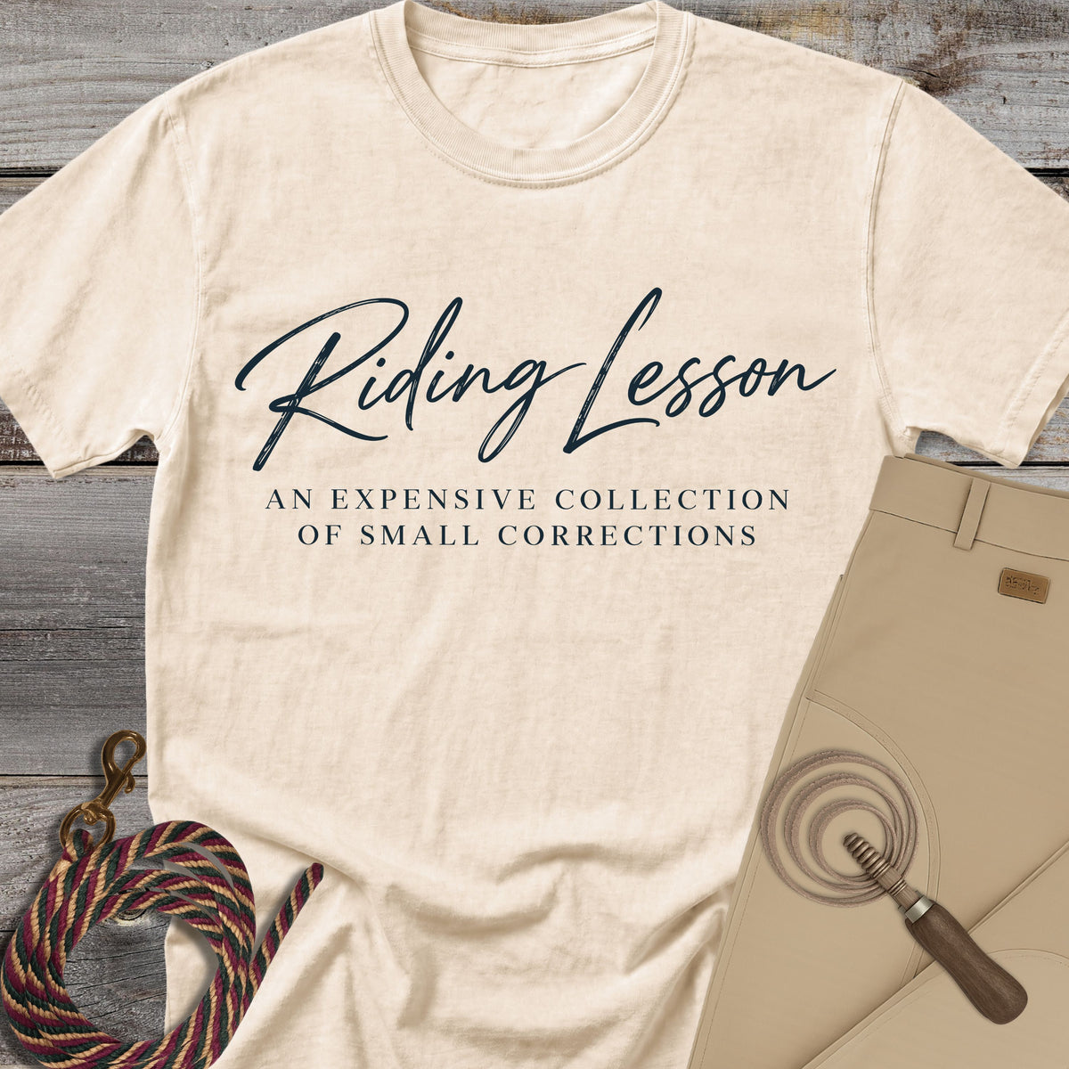 Riding Lesson Corrections T-Shirt