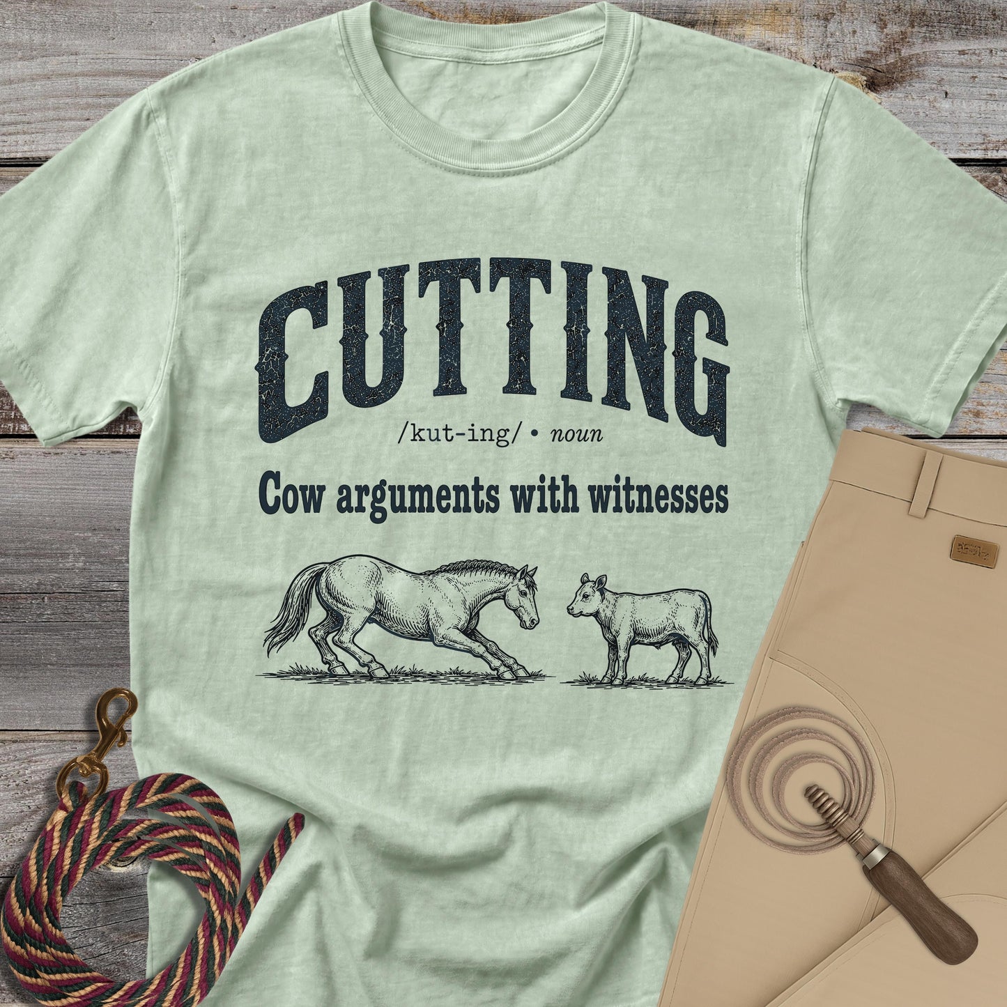 Cutting Definition T-Shirt