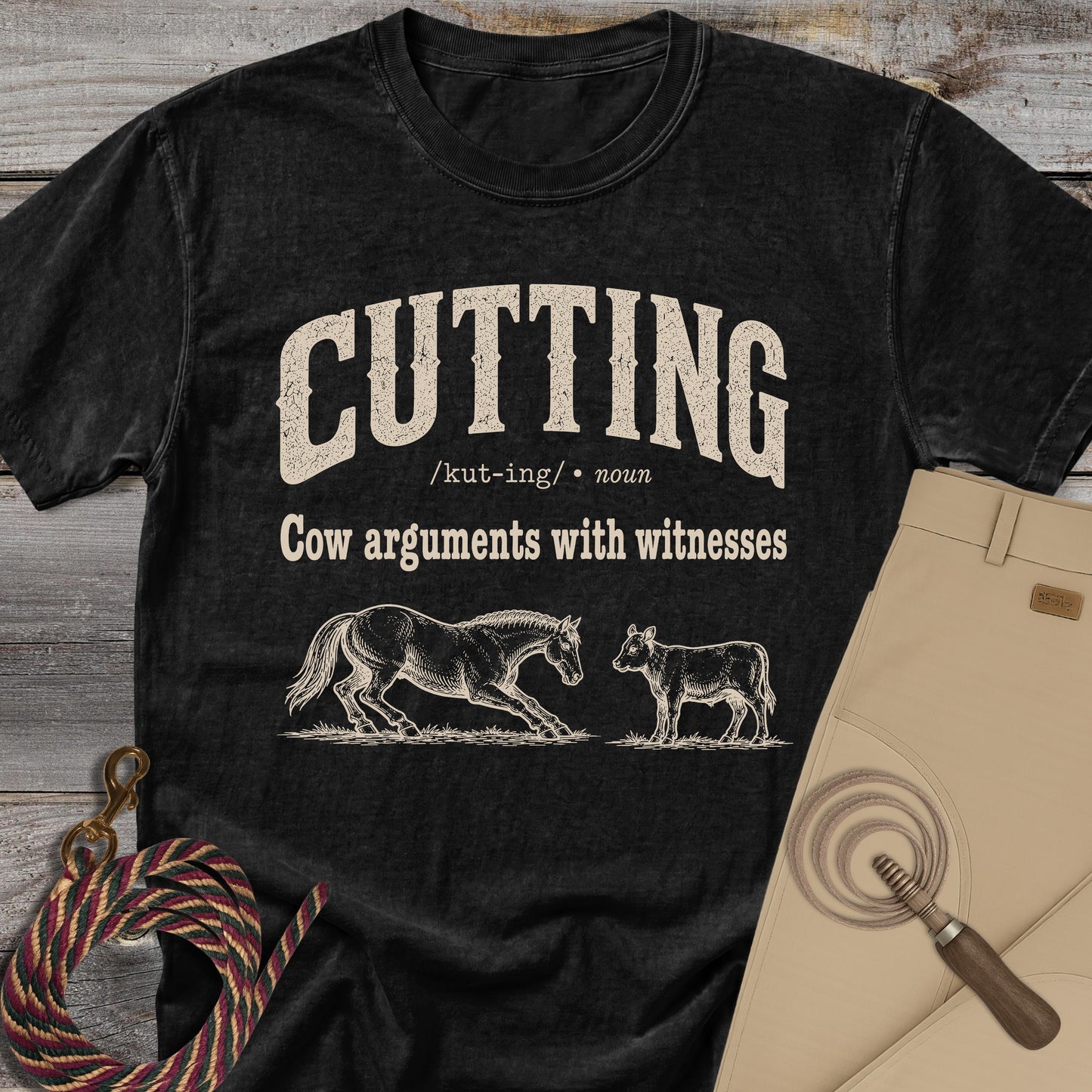 Cutting Definition T-Shirt