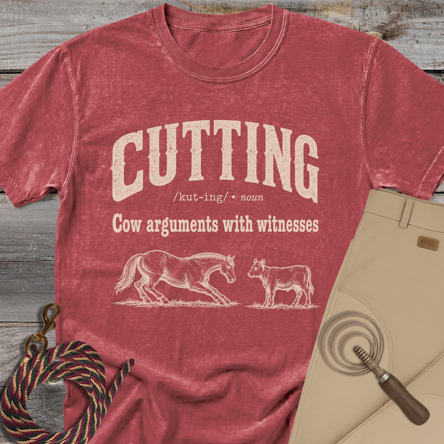 Cutting Definition T-Shirt