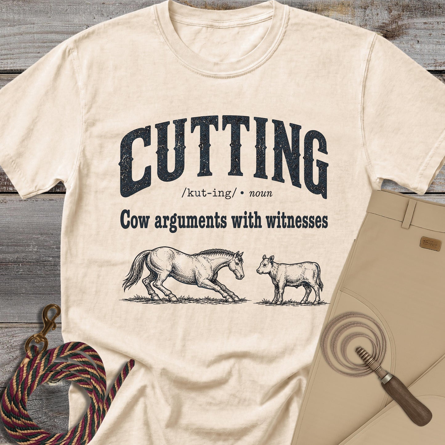 Cutting Definition T-Shirt