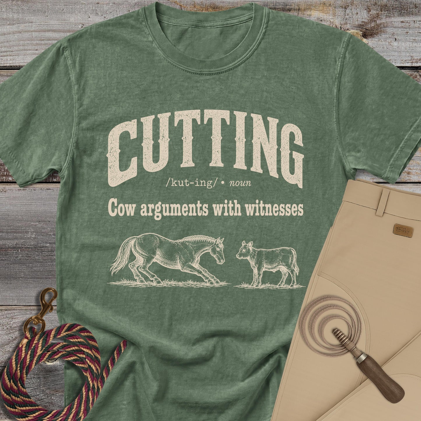 Cutting Definition T-Shirt