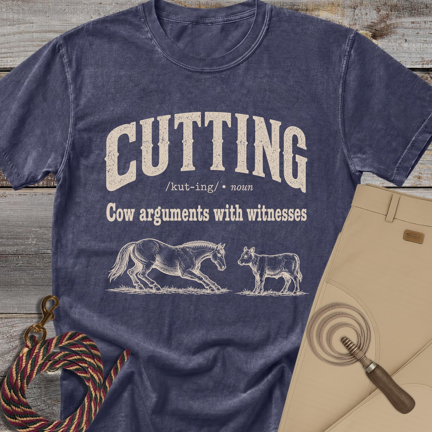 Cutting Definition T-Shirt