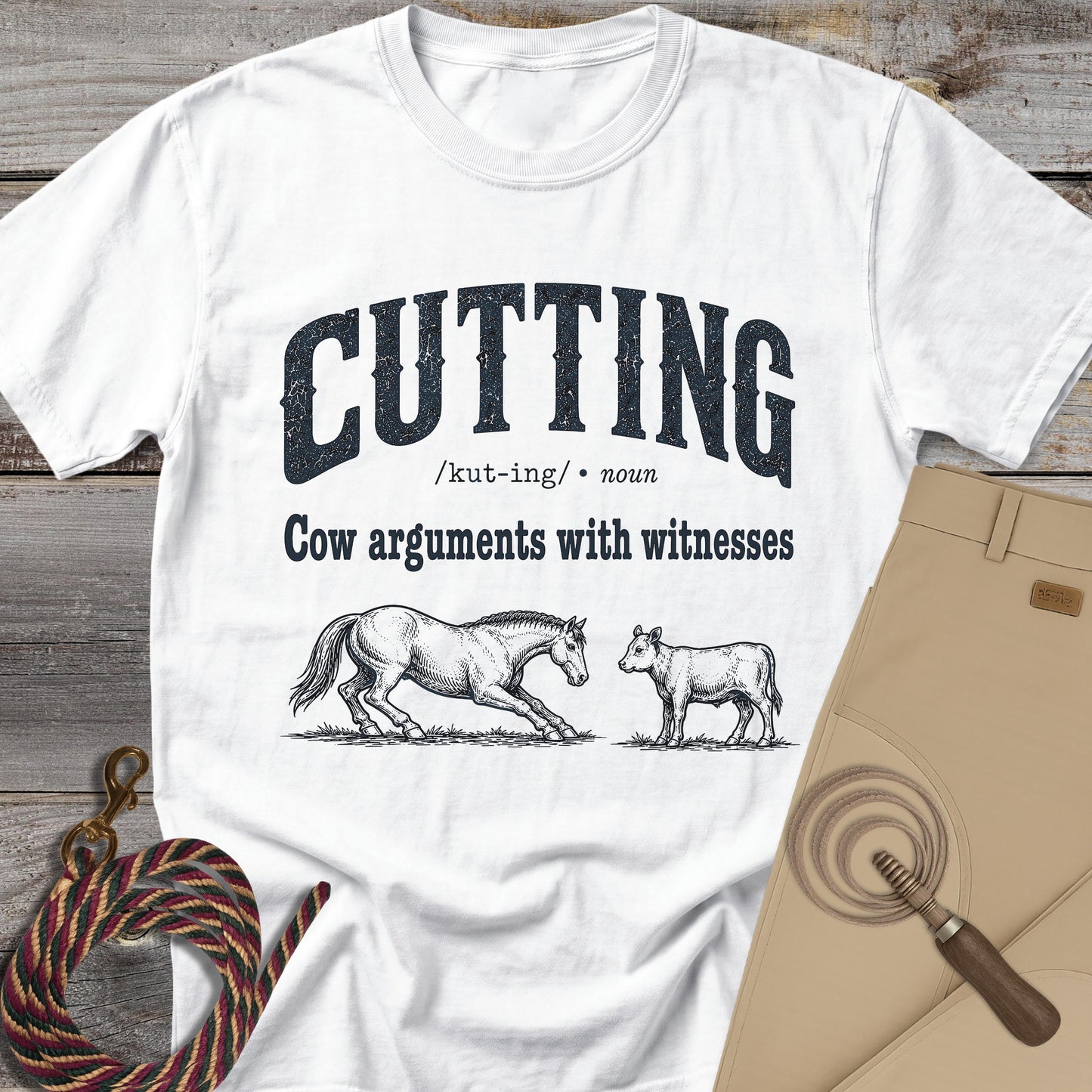 Cutting Definition T-Shirt