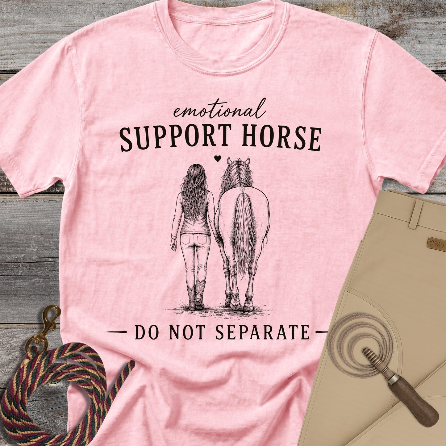Emotional Support Horse T-Shirt