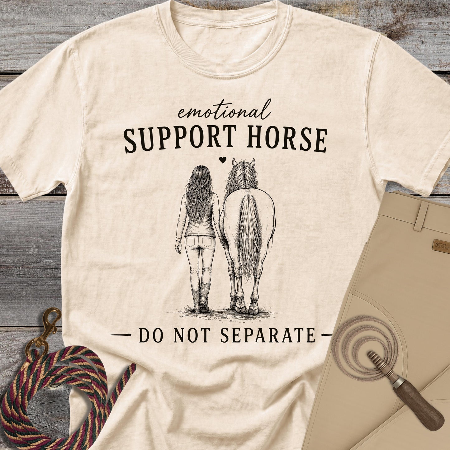 Emotional Support Horse T-Shirt