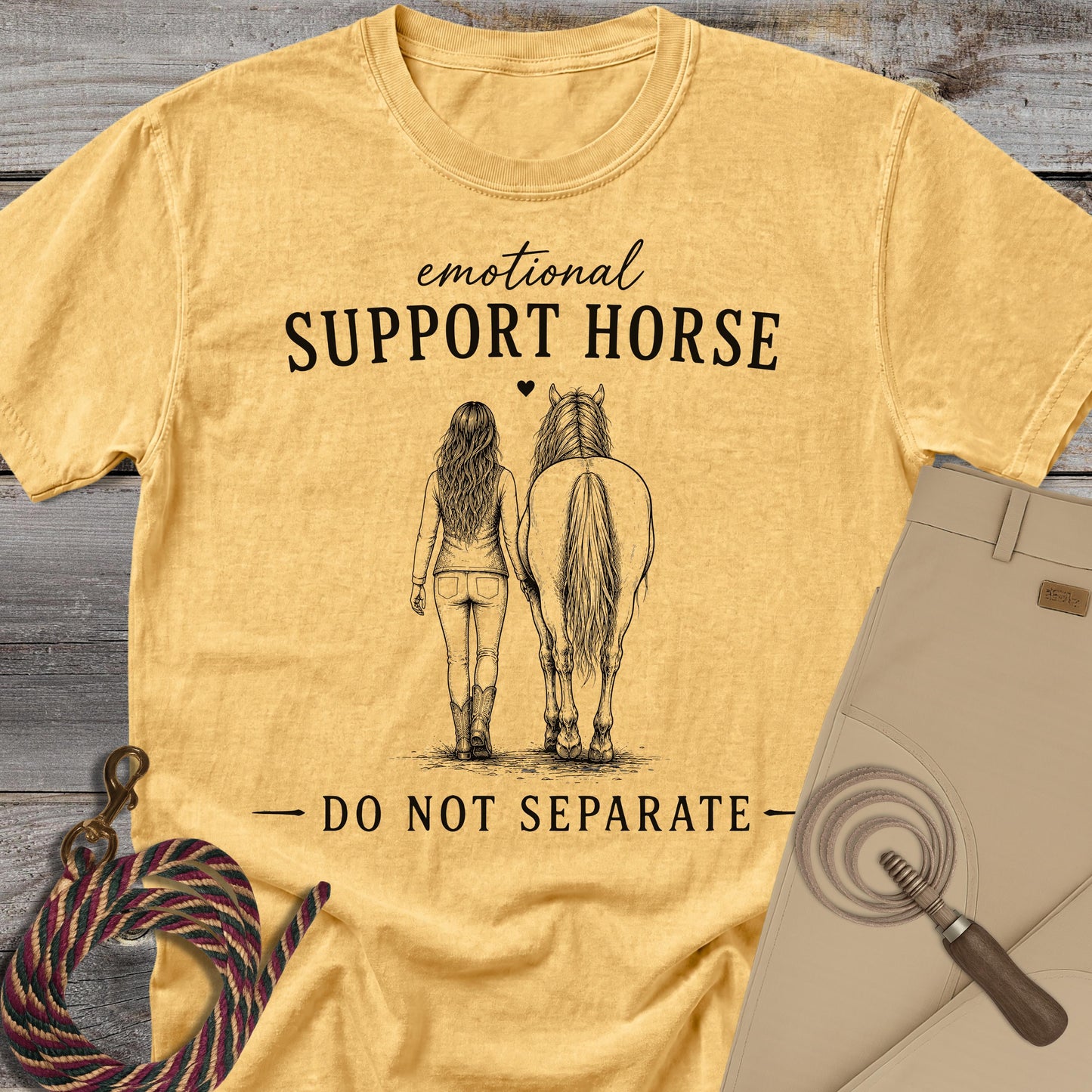 Emotional Support Horse T-Shirt