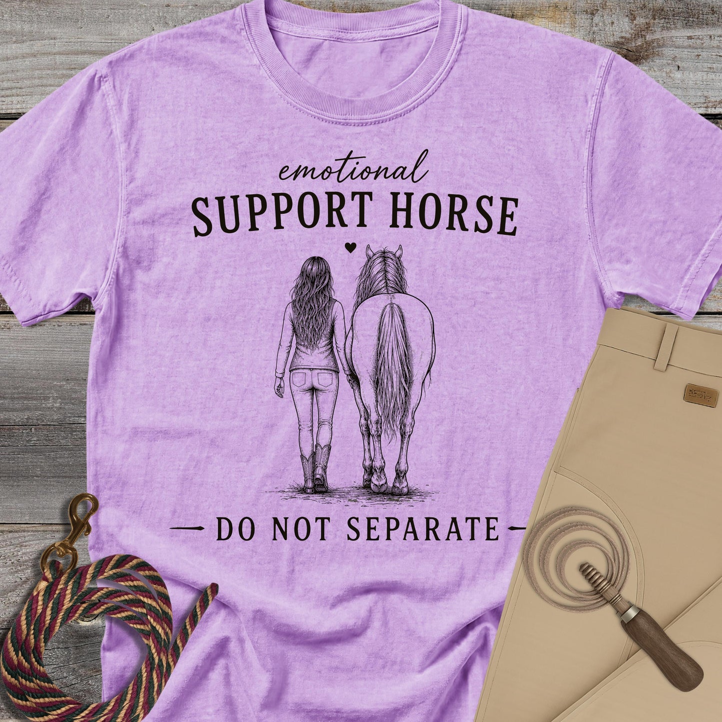 Emotional Support Horse T-Shirt