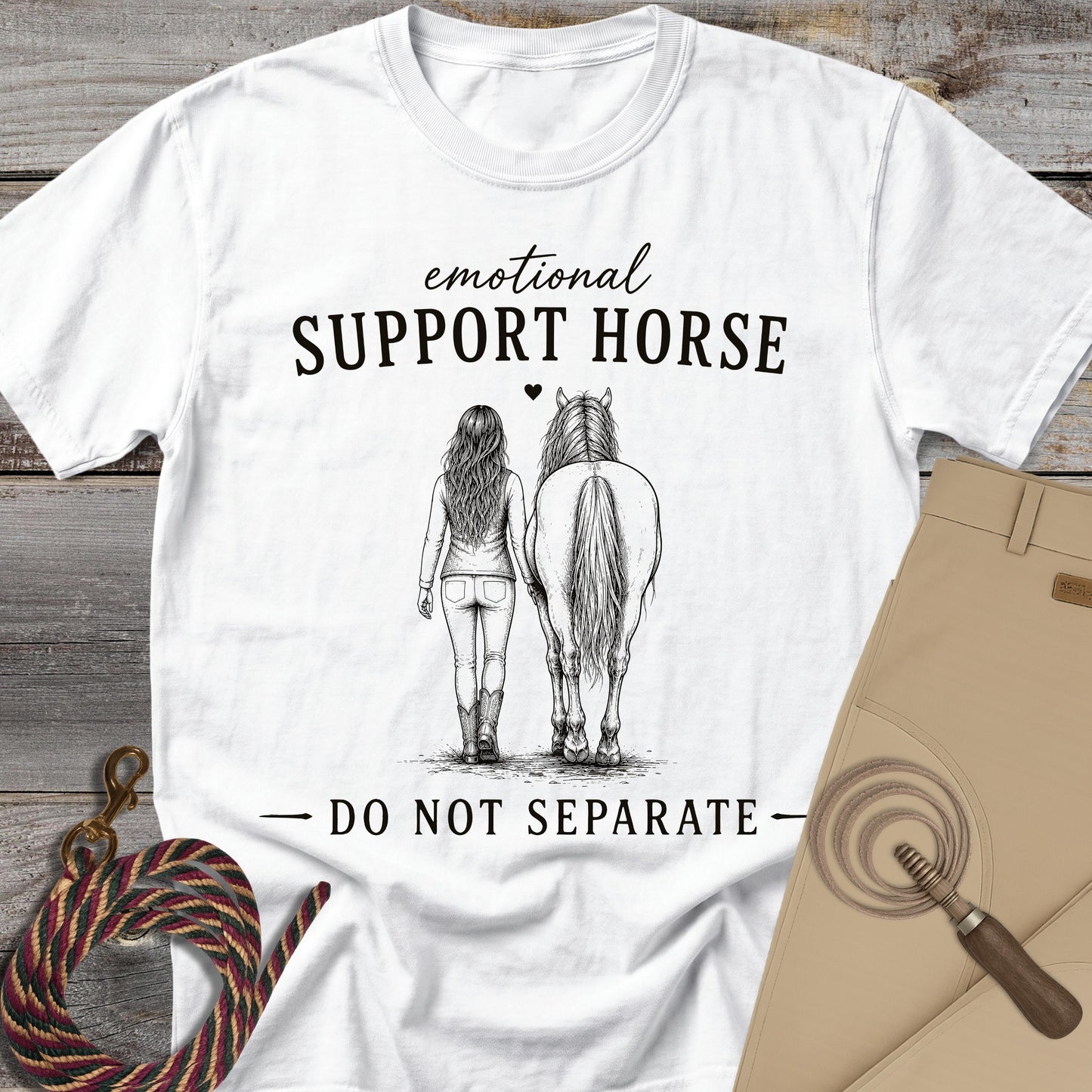 Emotional Support Horse T-Shirt
