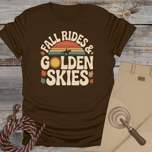Fall Rides & Golden Skies T-Shirt