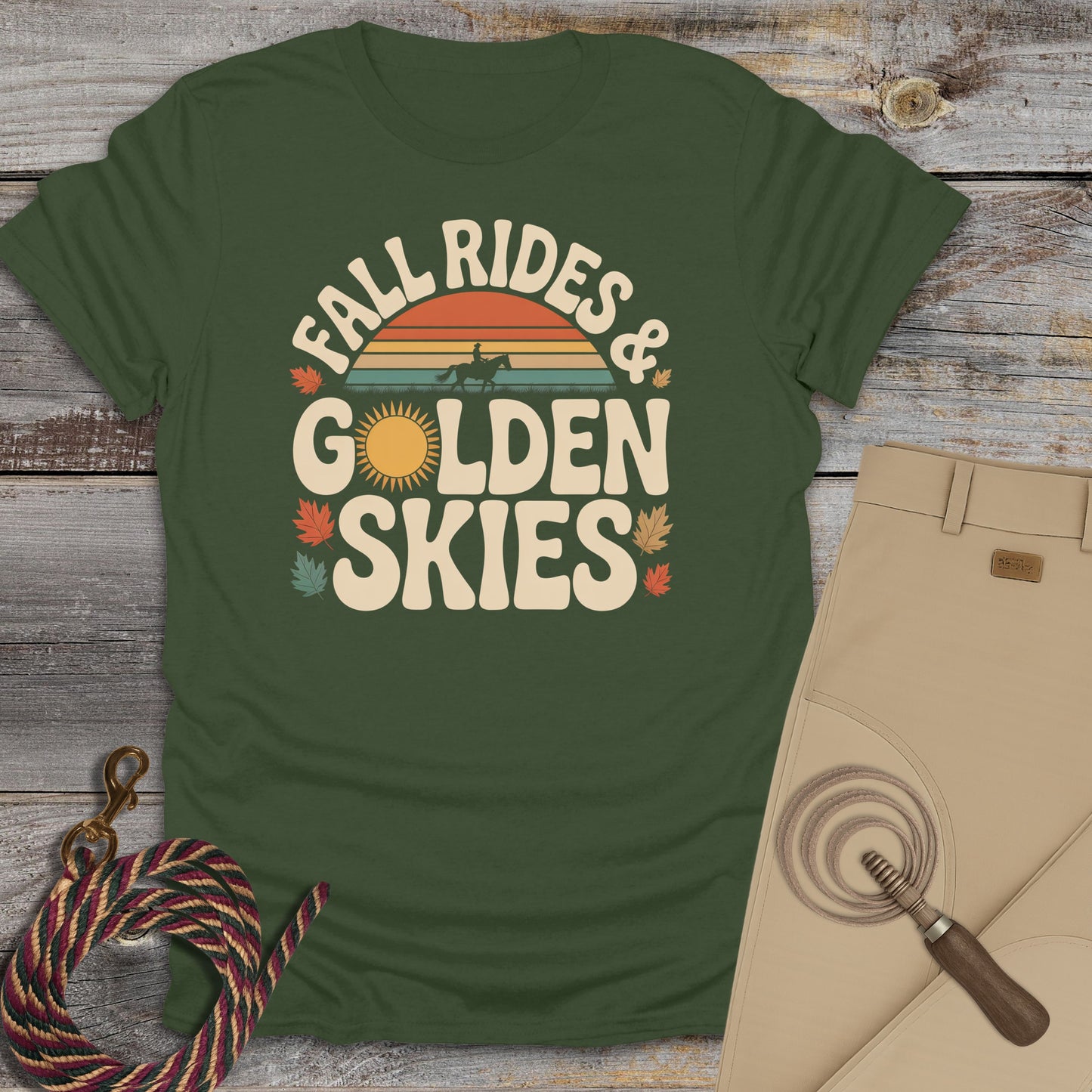 Fall Rides & Golden Skies T-Shirt