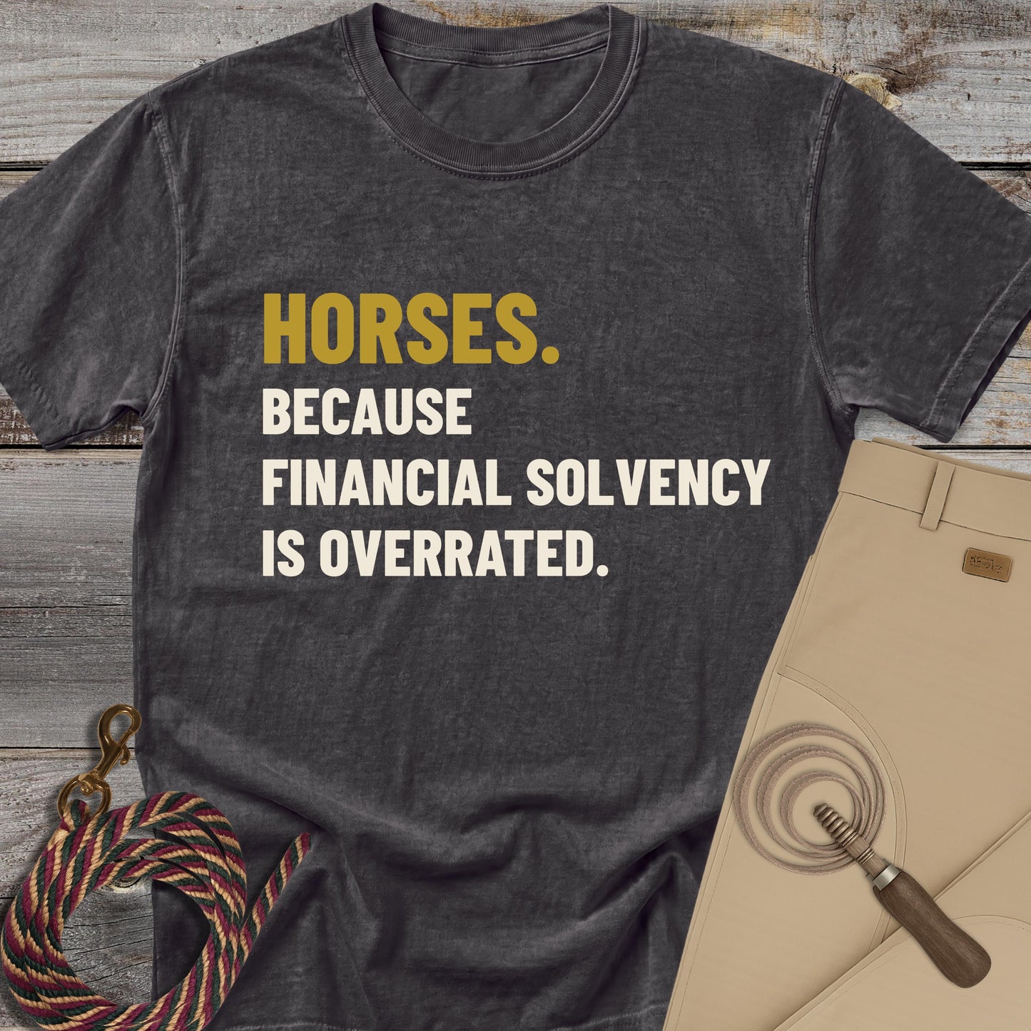 Financial Solvency Is Overrated T-Shirt