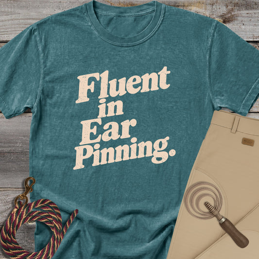 Fluent in Ear Pinning T-Shirt