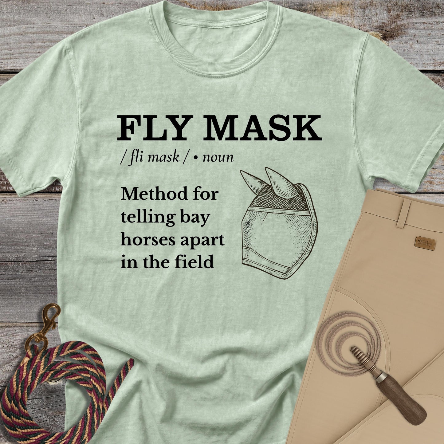 Fly Mask Definition T-Shirt