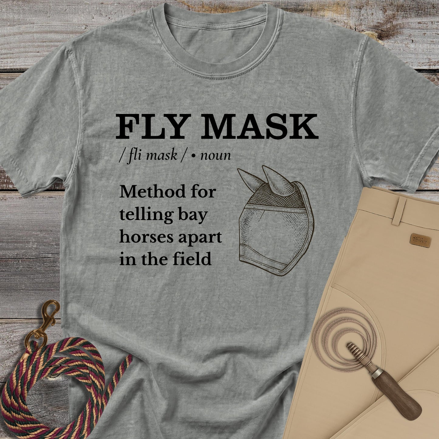 Fly Mask Definition T-Shirt