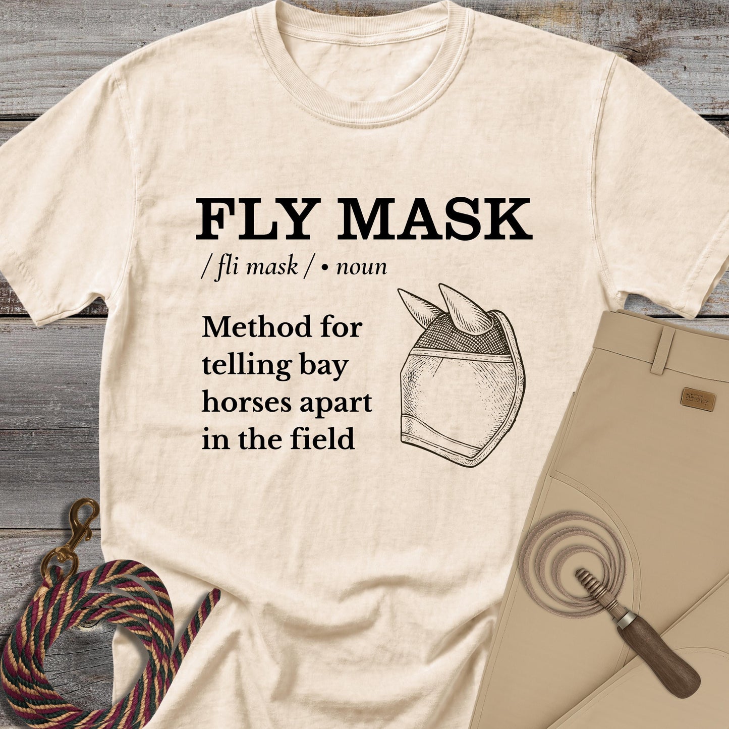 Fly Mask Definition T-Shirt