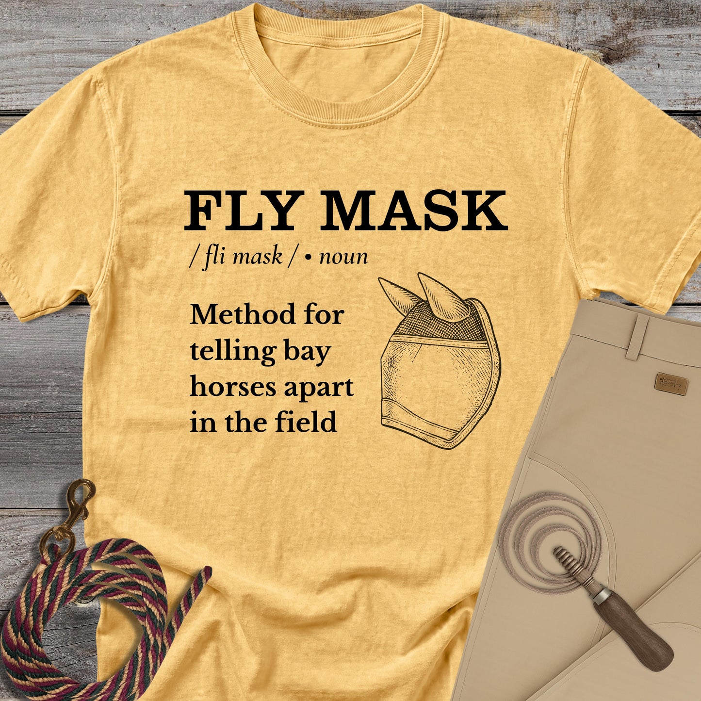 Fly Mask Definition T-Shirt